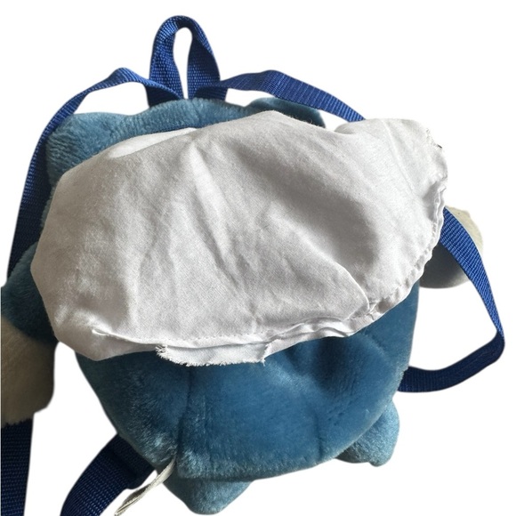 VTG '90s Rare Nintendo Official Pokémon Poliwhirl Plush Zipper Backpack - Picture 5 of 8